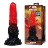 Power Monsters Fire Dragon – 24.5 cm Rippled Monster Silicone Dildo